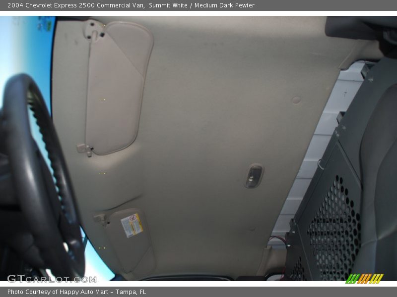 Summit White / Medium Dark Pewter 2004 Chevrolet Express 2500 Commercial Van