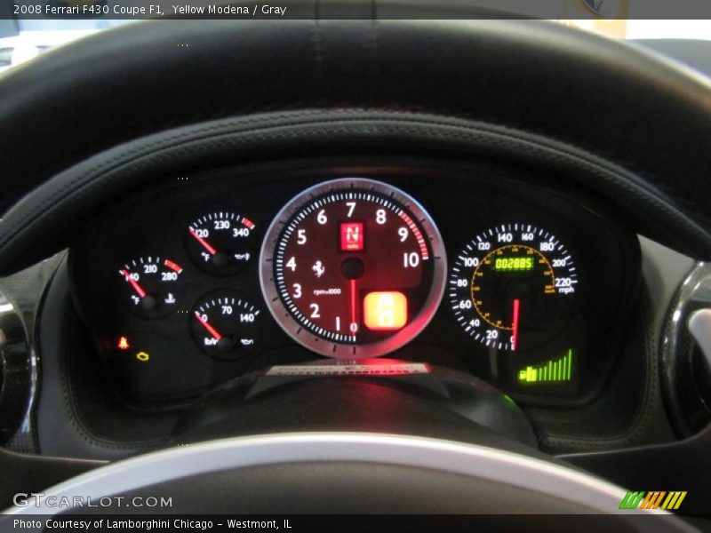  2008 F430 Coupe F1 Coupe F1 Gauges