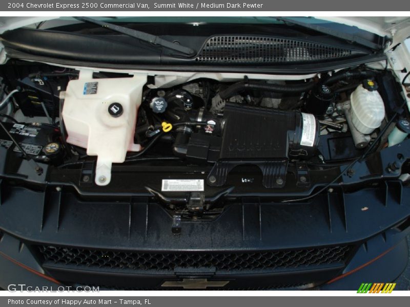 Summit White / Medium Dark Pewter 2004 Chevrolet Express 2500 Commercial Van