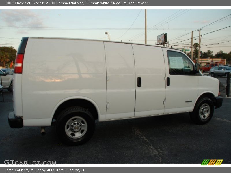 Summit White / Medium Dark Pewter 2004 Chevrolet Express 2500 Commercial Van