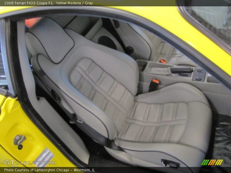  2008 F430 Coupe F1 Gray Interior