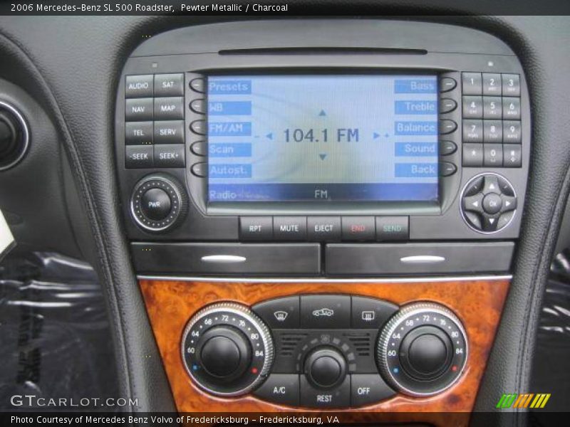 Pewter Metallic / Charcoal 2006 Mercedes-Benz SL 500 Roadster
