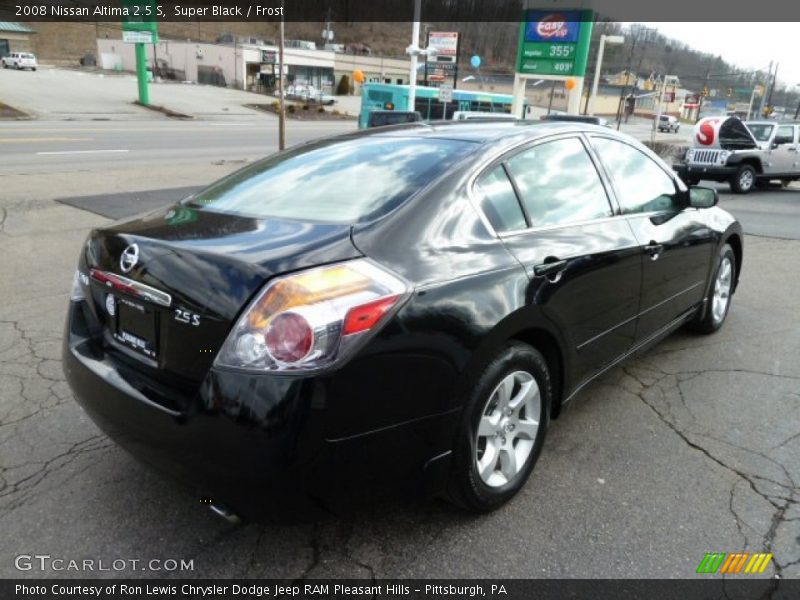 Super Black / Frost 2008 Nissan Altima 2.5 S
