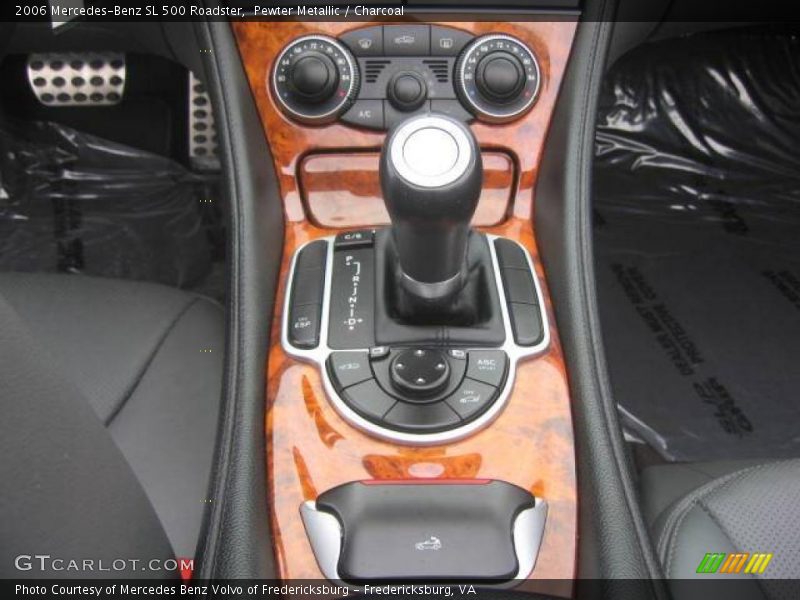 Pewter Metallic / Charcoal 2006 Mercedes-Benz SL 500 Roadster
