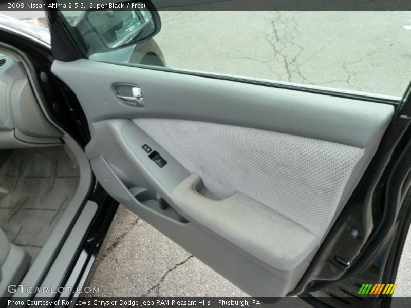 Super Black / Frost 2008 Nissan Altima 2.5 S