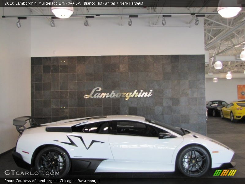  2010 Murcielago LP670-4 SV Bianco Isis (White)