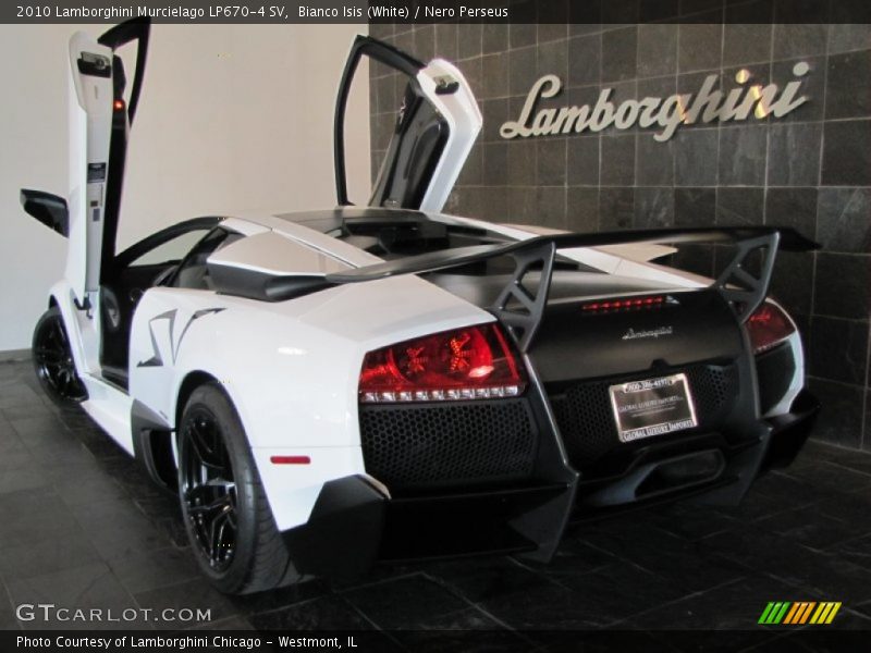  2010 Murcielago LP670-4 SV Bianco Isis (White)