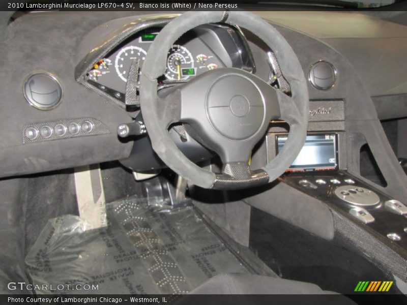  2010 Murcielago LP670-4 SV Nero Perseus Interior