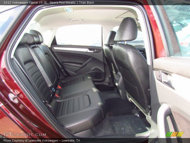 Opera Red Metallic / Titan Black 2012 Volkswagen Passat V6 SE