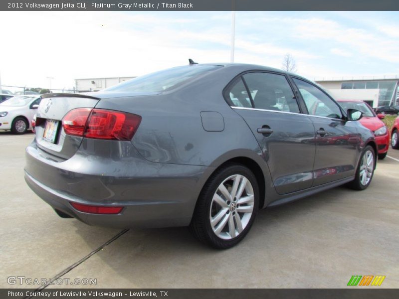 Platinum Gray Metallic / Titan Black 2012 Volkswagen Jetta GLI