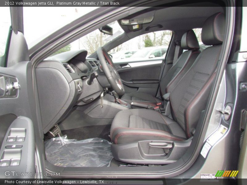 Platinum Gray Metallic / Titan Black 2012 Volkswagen Jetta GLI