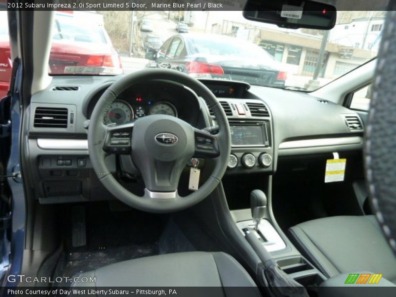 Dashboard of 2012 Impreza 2.0i Sport Limited 5 Door