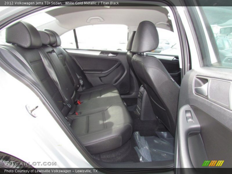 White Gold Metallic / Titan Black 2012 Volkswagen Jetta TDI Sedan