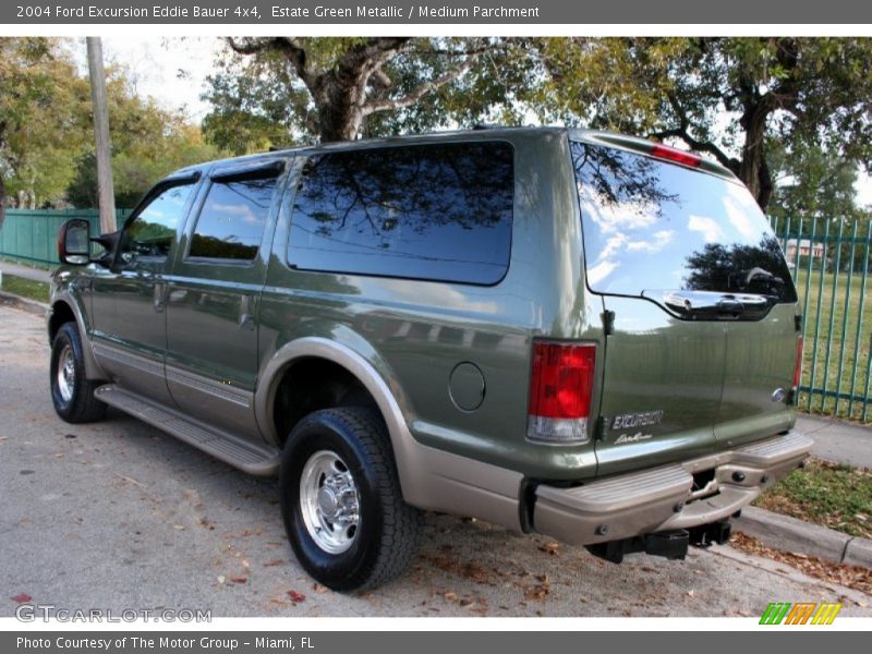 Estate Green Metallic / Medium Parchment 2004 Ford Excursion Eddie Bauer 4x4