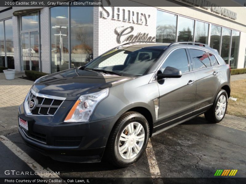 Gray Flannel / Ebony/Titanium 2010 Cadillac SRX V6