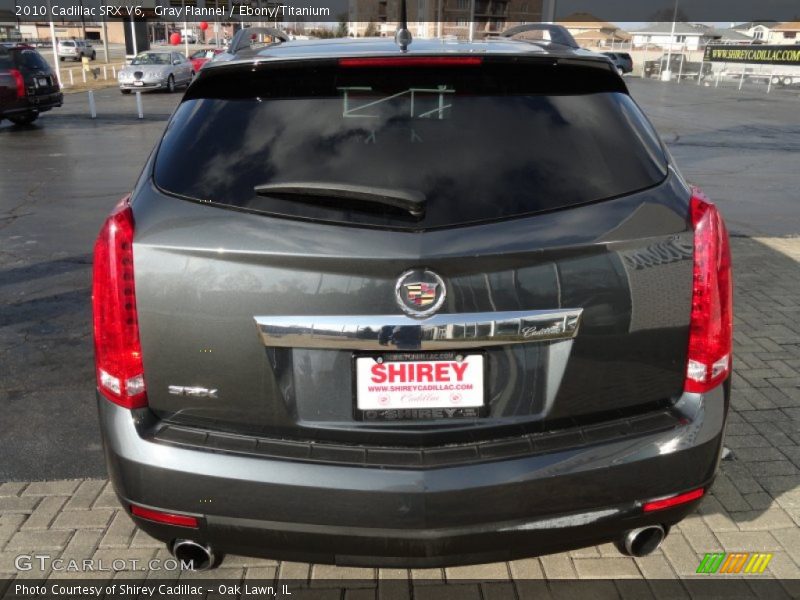 Gray Flannel / Ebony/Titanium 2010 Cadillac SRX V6