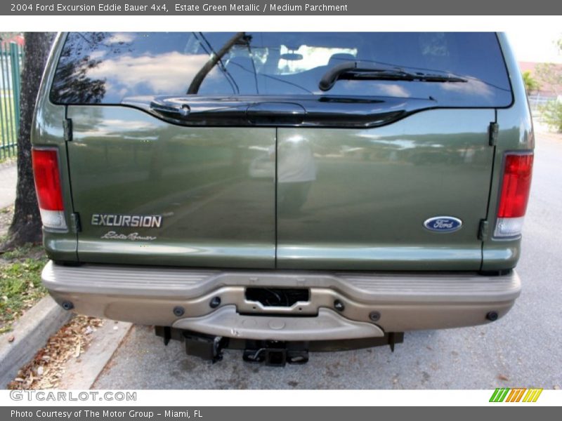 Estate Green Metallic / Medium Parchment 2004 Ford Excursion Eddie Bauer 4x4