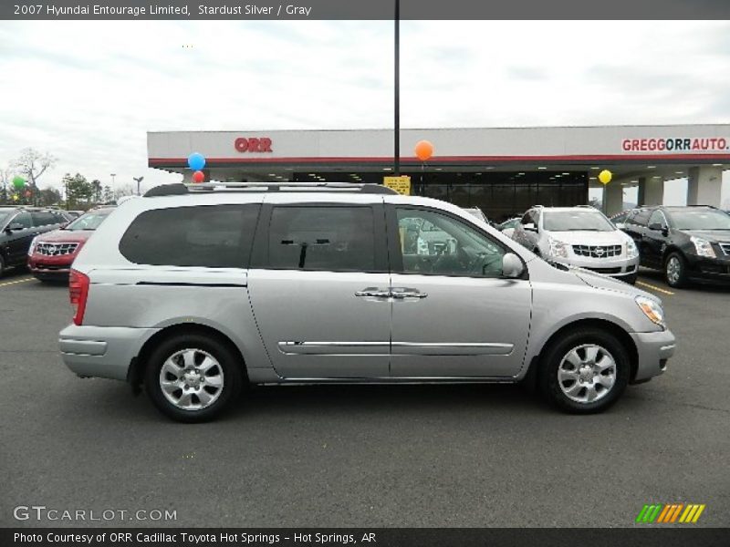 Stardust Silver / Gray 2007 Hyundai Entourage Limited