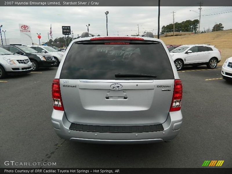 Stardust Silver / Gray 2007 Hyundai Entourage Limited