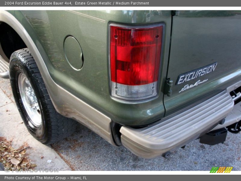 Estate Green Metallic / Medium Parchment 2004 Ford Excursion Eddie Bauer 4x4