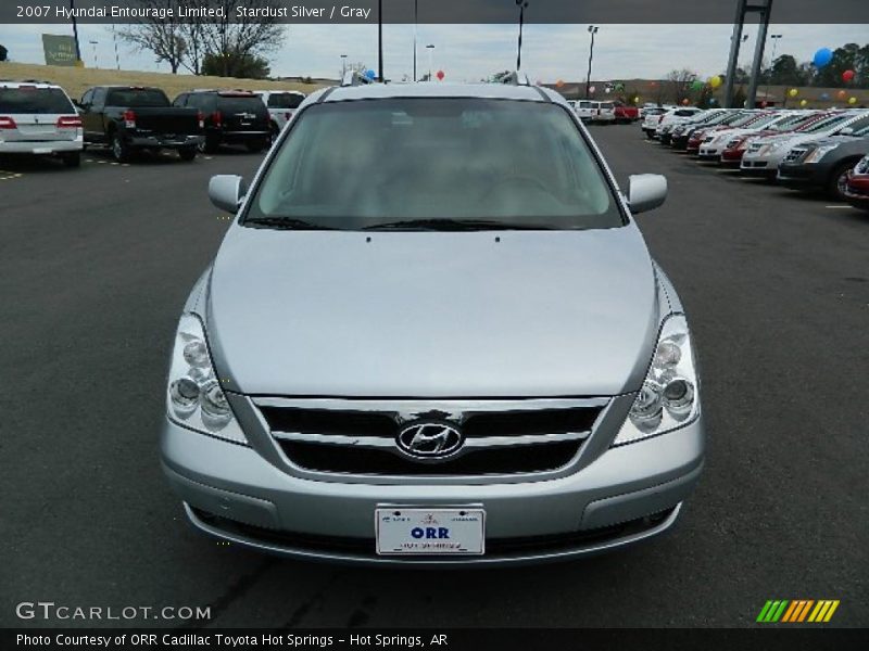 Stardust Silver / Gray 2007 Hyundai Entourage Limited