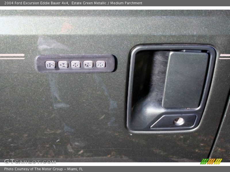 Estate Green Metallic / Medium Parchment 2004 Ford Excursion Eddie Bauer 4x4