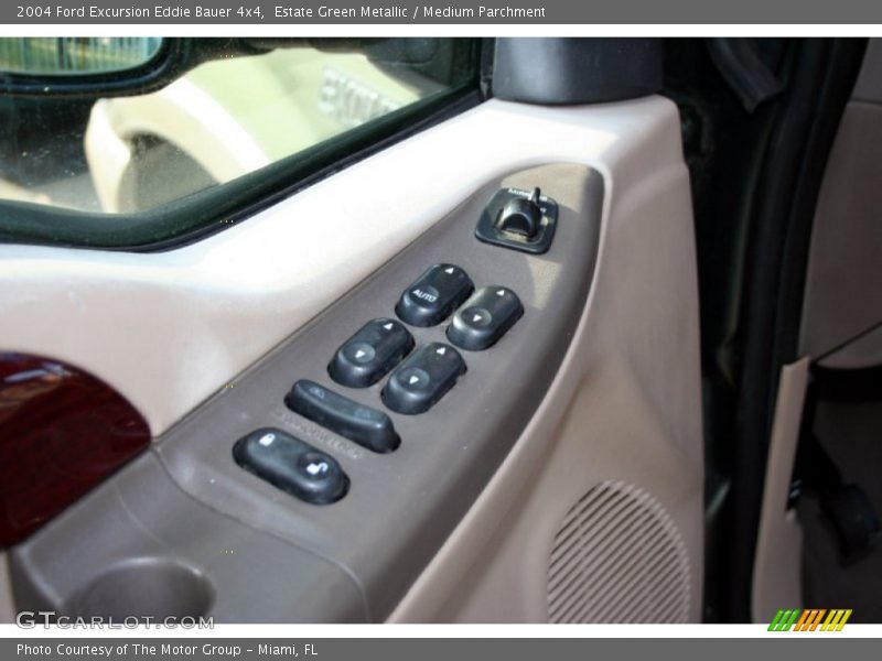 Estate Green Metallic / Medium Parchment 2004 Ford Excursion Eddie Bauer 4x4