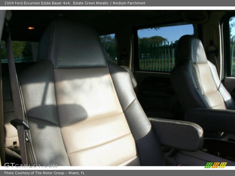 Estate Green Metallic / Medium Parchment 2004 Ford Excursion Eddie Bauer 4x4