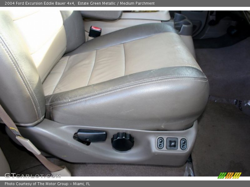 Estate Green Metallic / Medium Parchment 2004 Ford Excursion Eddie Bauer 4x4