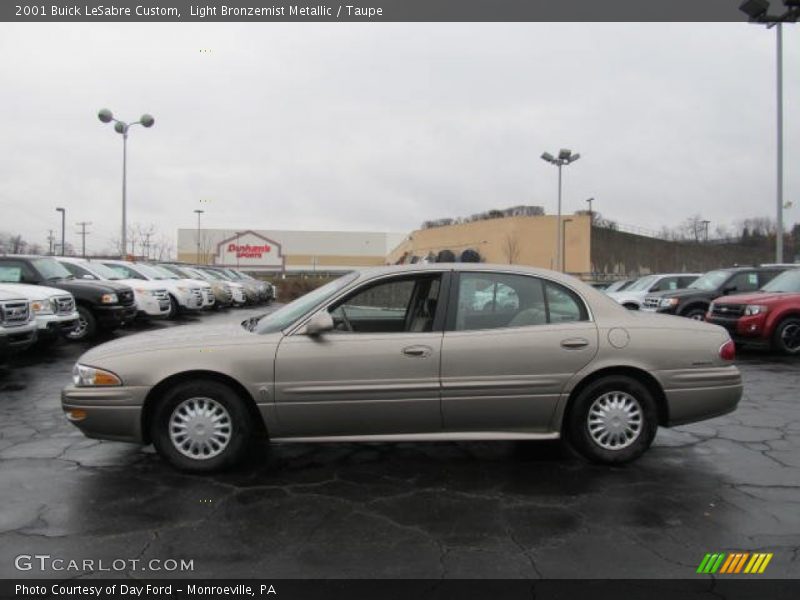 Light Bronzemist Metallic / Taupe 2001 Buick LeSabre Custom