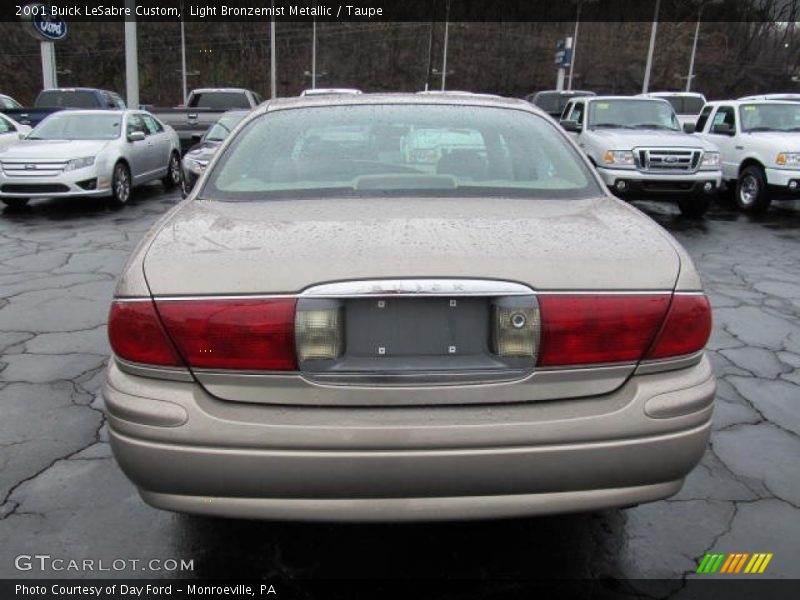 Light Bronzemist Metallic / Taupe 2001 Buick LeSabre Custom