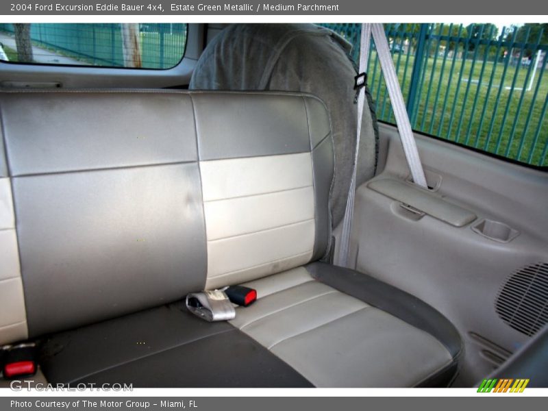 Estate Green Metallic / Medium Parchment 2004 Ford Excursion Eddie Bauer 4x4