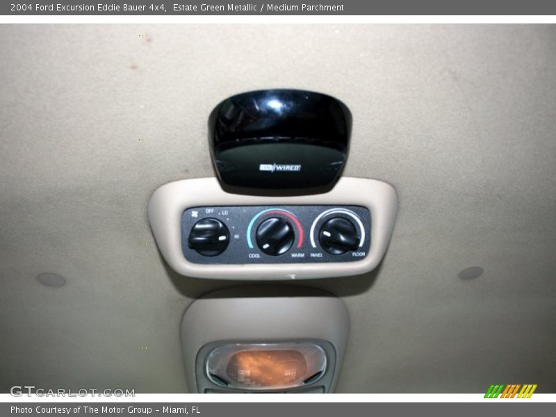 Estate Green Metallic / Medium Parchment 2004 Ford Excursion Eddie Bauer 4x4