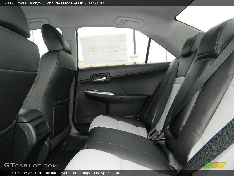 Attitude Black Metallic / Black/Ash 2012 Toyota Camry SE