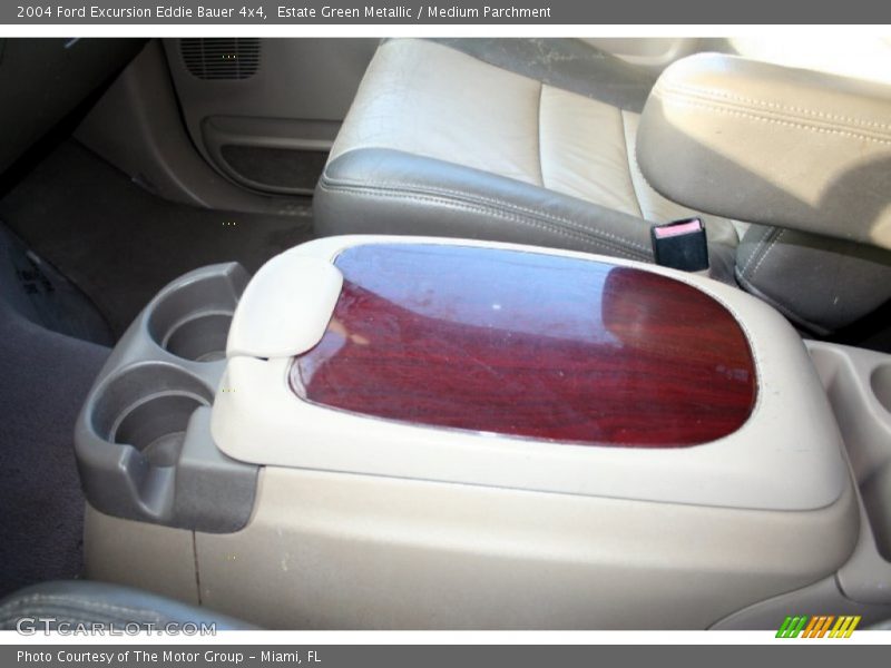 Estate Green Metallic / Medium Parchment 2004 Ford Excursion Eddie Bauer 4x4