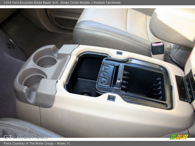 Estate Green Metallic / Medium Parchment 2004 Ford Excursion Eddie Bauer 4x4
