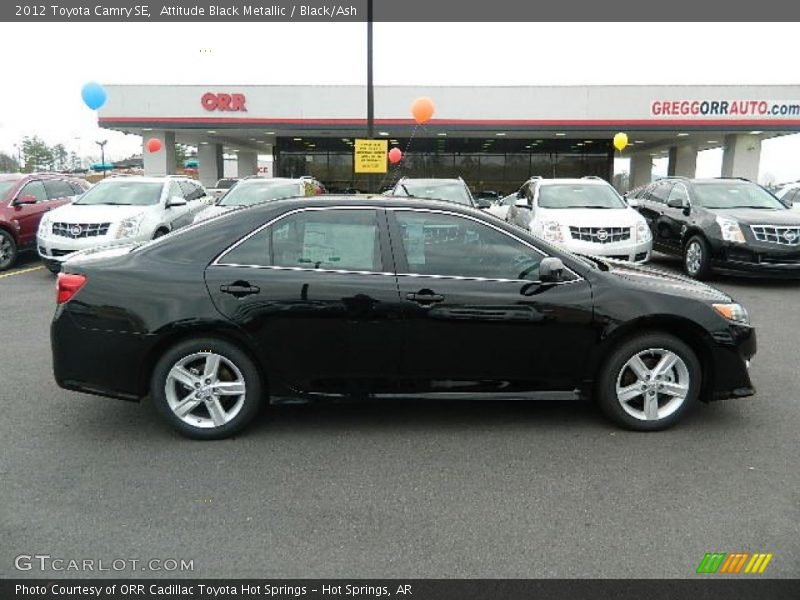 Attitude Black Metallic / Black/Ash 2012 Toyota Camry SE
