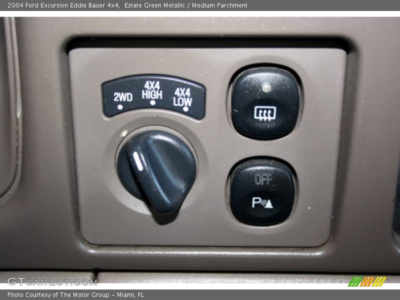 Estate Green Metallic / Medium Parchment 2004 Ford Excursion Eddie Bauer 4x4