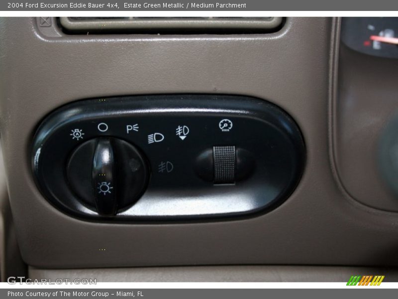 Estate Green Metallic / Medium Parchment 2004 Ford Excursion Eddie Bauer 4x4