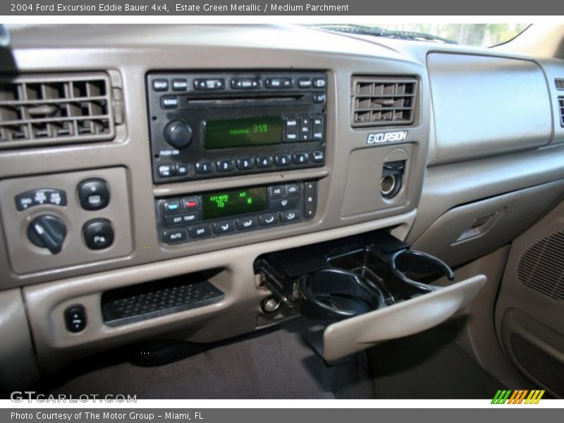 Estate Green Metallic / Medium Parchment 2004 Ford Excursion Eddie Bauer 4x4
