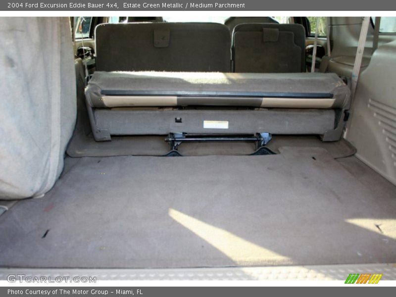 Estate Green Metallic / Medium Parchment 2004 Ford Excursion Eddie Bauer 4x4