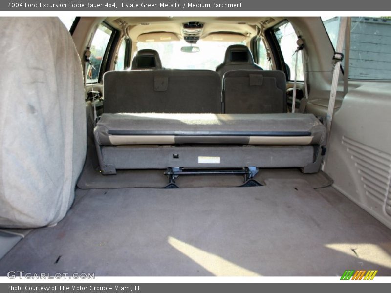 Estate Green Metallic / Medium Parchment 2004 Ford Excursion Eddie Bauer 4x4