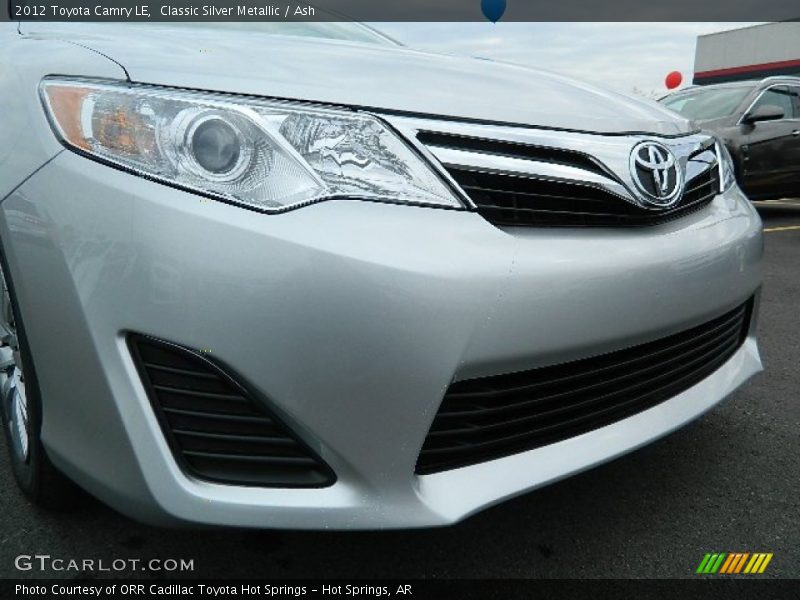 Classic Silver Metallic / Ash 2012 Toyota Camry LE