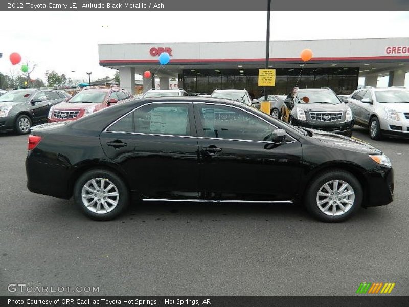 Attitude Black Metallic / Ash 2012 Toyota Camry LE