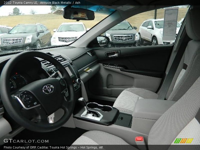 Attitude Black Metallic / Ash 2012 Toyota Camry LE