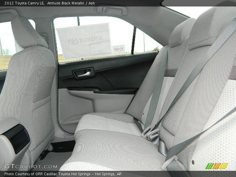 Attitude Black Metallic / Ash 2012 Toyota Camry LE