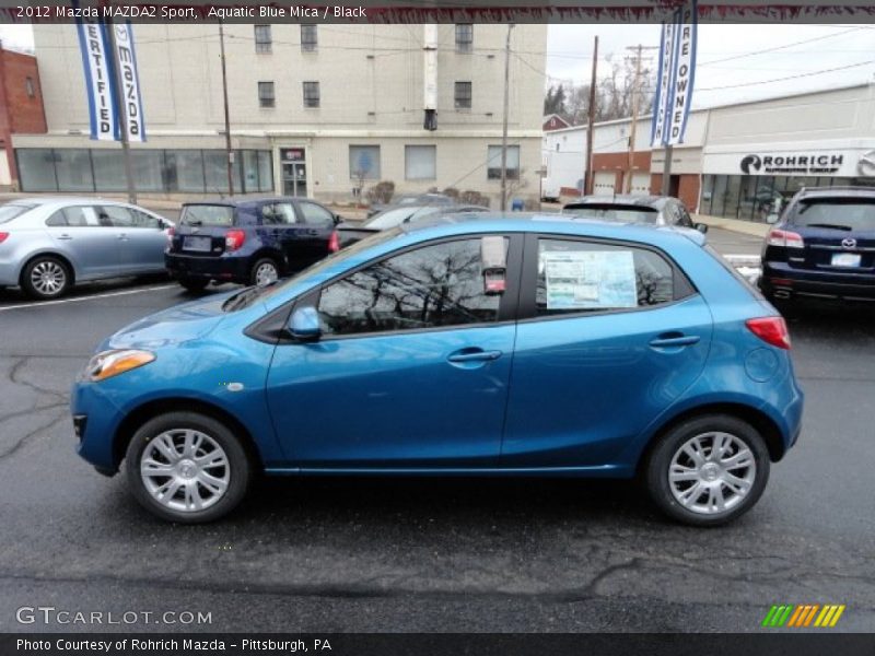  2012 MAZDA2 Sport Aquatic Blue Mica