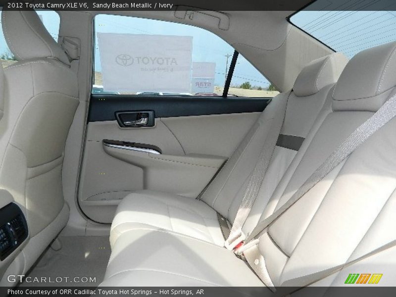 Sandy Beach Metallic / Ivory 2012 Toyota Camry XLE V6