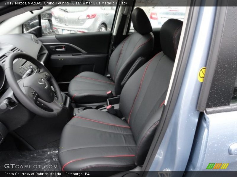  2012 MAZDA5 Grand Touring Black Interior