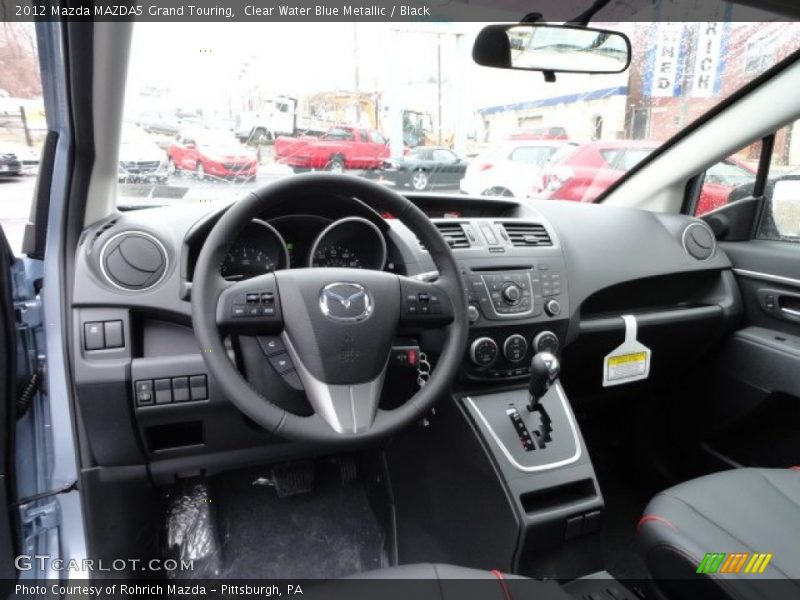Dashboard of 2012 MAZDA5 Grand Touring